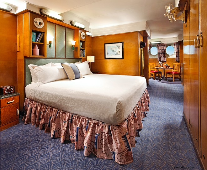 RMS Queen Mary: Historic Ocean Liner Now a Premier Luxury Floating Hotel in Long Beach