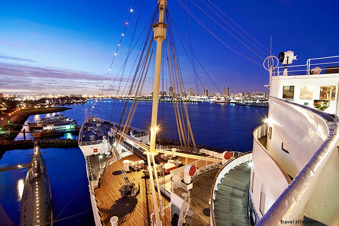 RMS Queen Mary: Historic Ocean Liner Now a Premier Luxury Floating Hotel in Long Beach