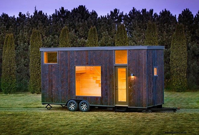 Rent Luxurious Tiny Homes for Vacation at Canoe Bay ESCAPE Village, Wisconsin