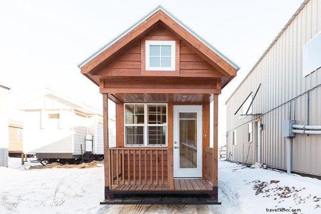 Rent Luxurious Tiny Homes for Vacation at Canoe Bay ESCAPE Village, Wisconsin