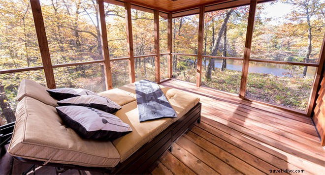 Rent Luxurious Tiny Homes for Vacation at Canoe Bay ESCAPE Village, Wisconsin