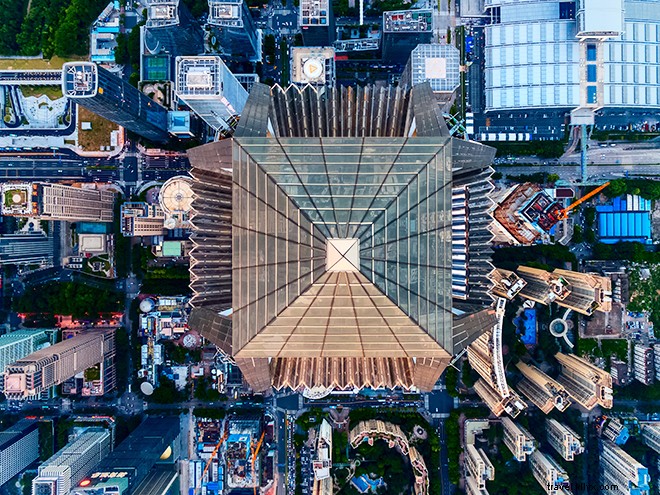 Stunning Bird s-Eye Views from the World s Top 10 Tallest Buildings