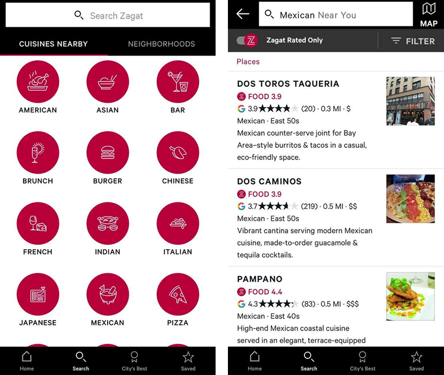 Zagat iPhone App: The Ultimate Guide to Discovering Top Dining Spots