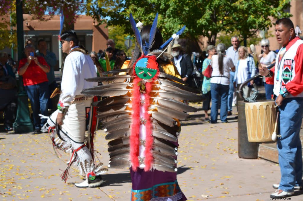 Santa Fe Honors Indigenous Peoples  Day with Traditional Dances from 23 Tribes