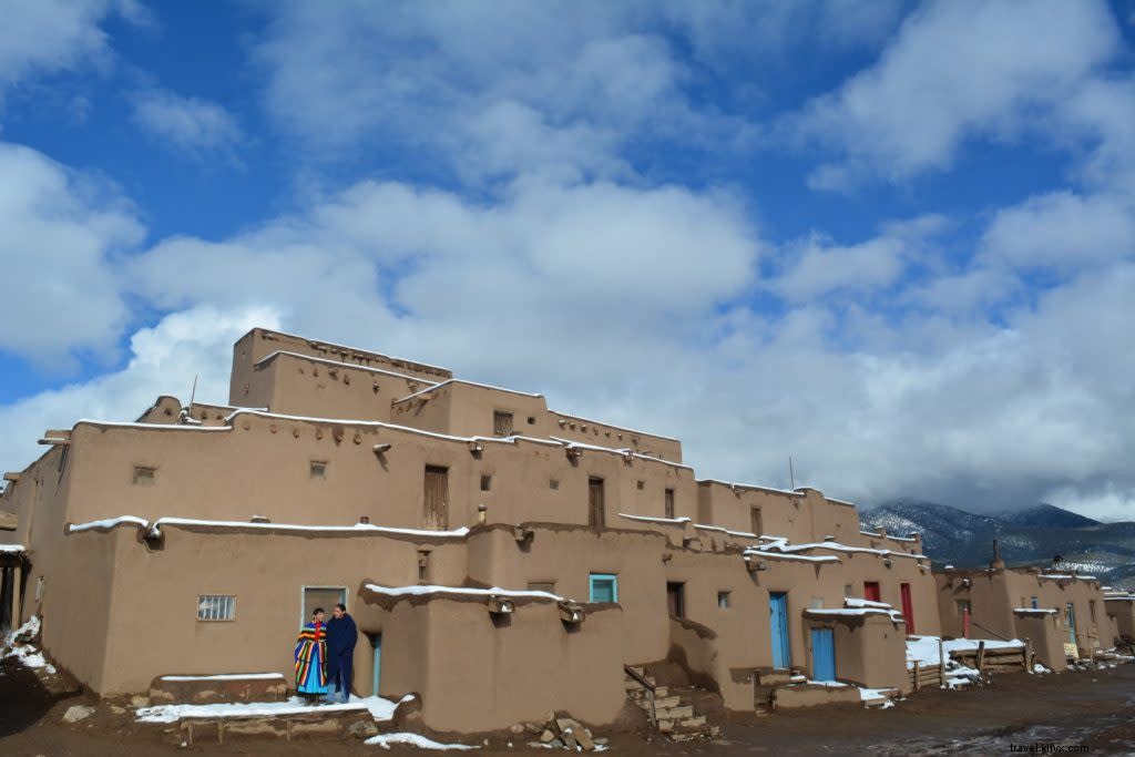 Discover the Enchanting Taos Pueblo in Winter: A UNESCO World Heritage Gem Near Santa Fe