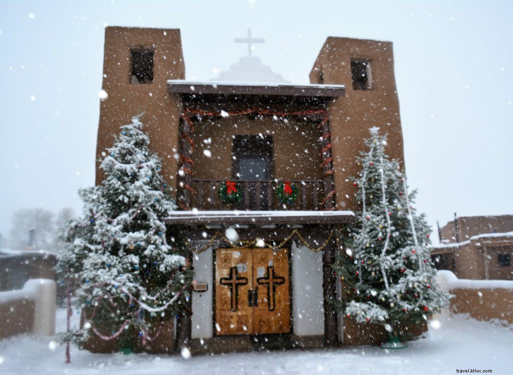 Discover the Enchanting Taos Pueblo in Winter: A UNESCO World Heritage Gem Near Santa Fe