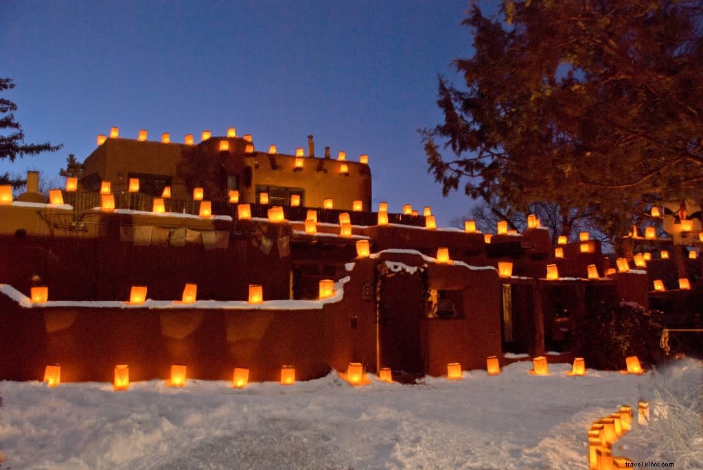 8 Stunning Farolito Photos Capturing Santa Fe s Magical Holiday Glow