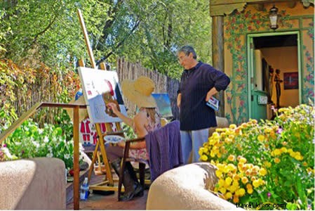 Santa Fe s Thriving Arts Scene: Independent Film Festival and Canyon Road Paint-Out