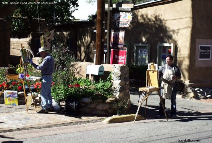 Santa Fe s Thriving Arts Scene: Independent Film Festival and Canyon Road Paint-Out