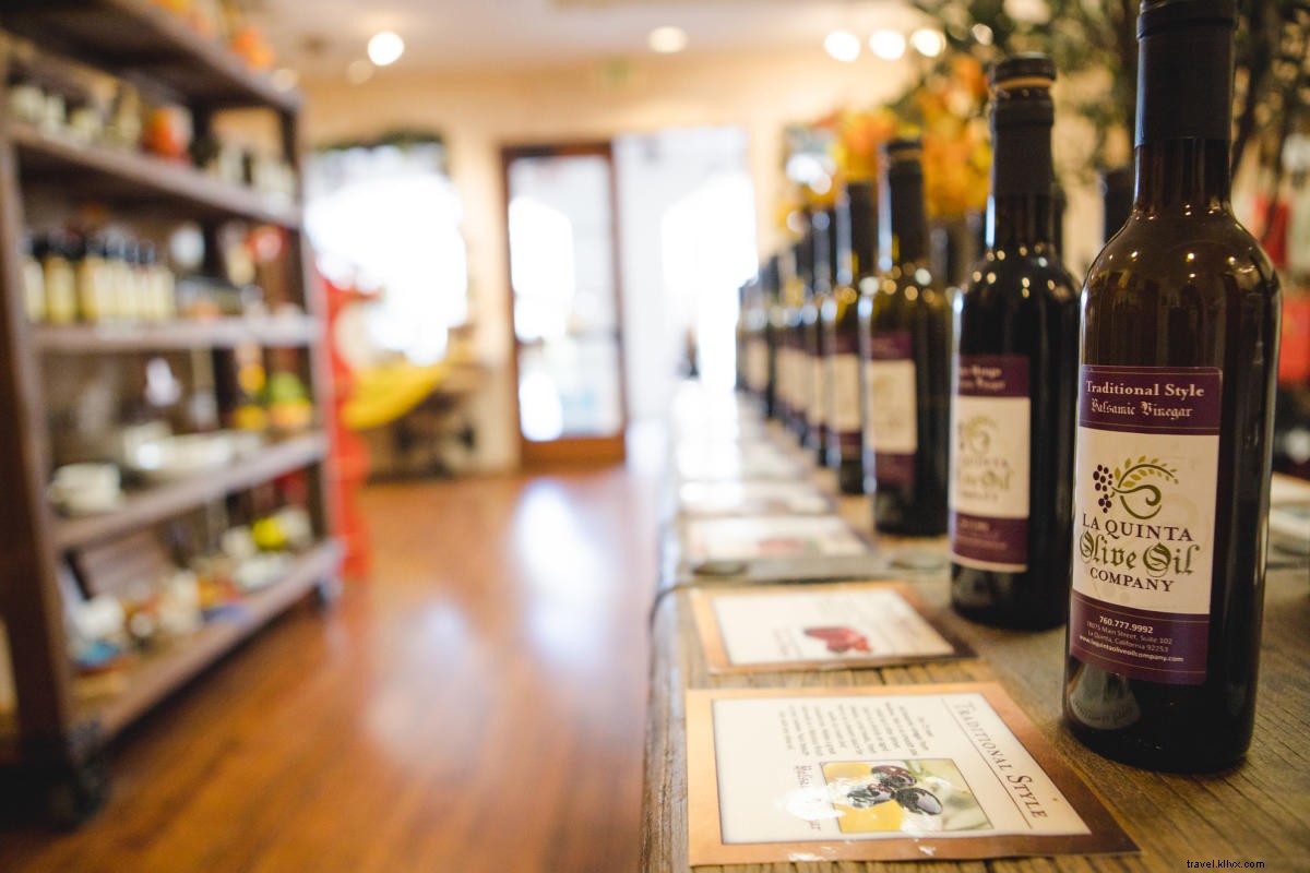 La Quinta Olive Oil Company: Locally Owned, Globally Inspired Artisan Oils & Vinegars