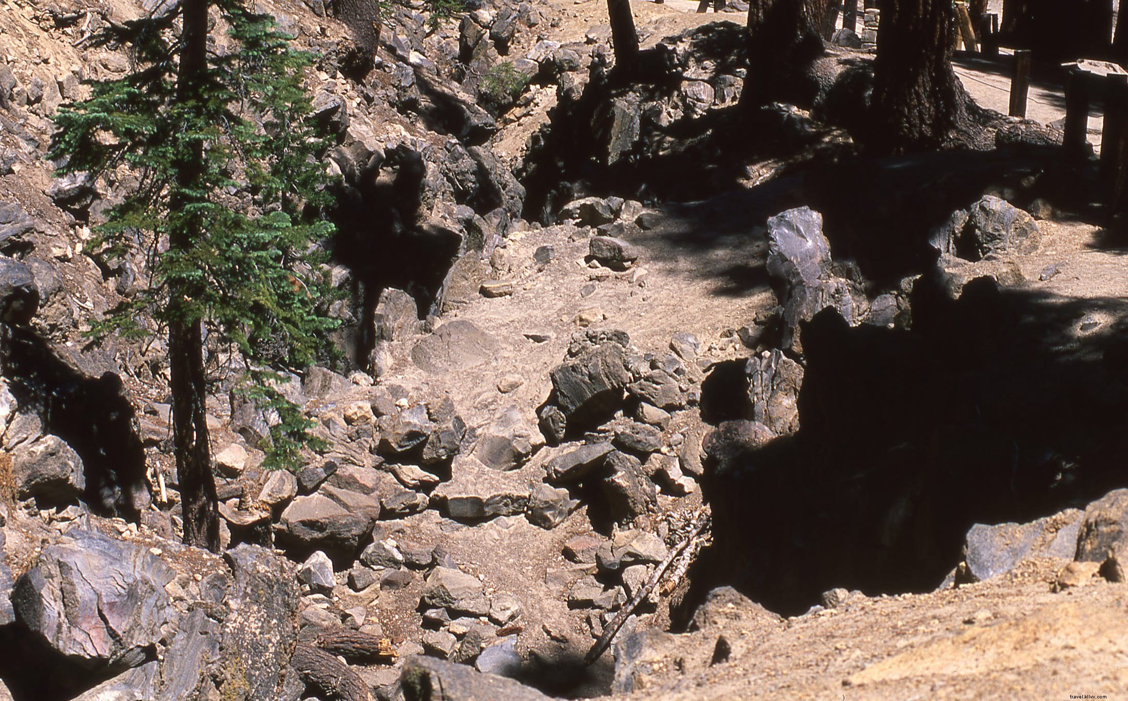 Earthquake Fault: A Dramatic Geological Fissure Near Mammoth Mountain