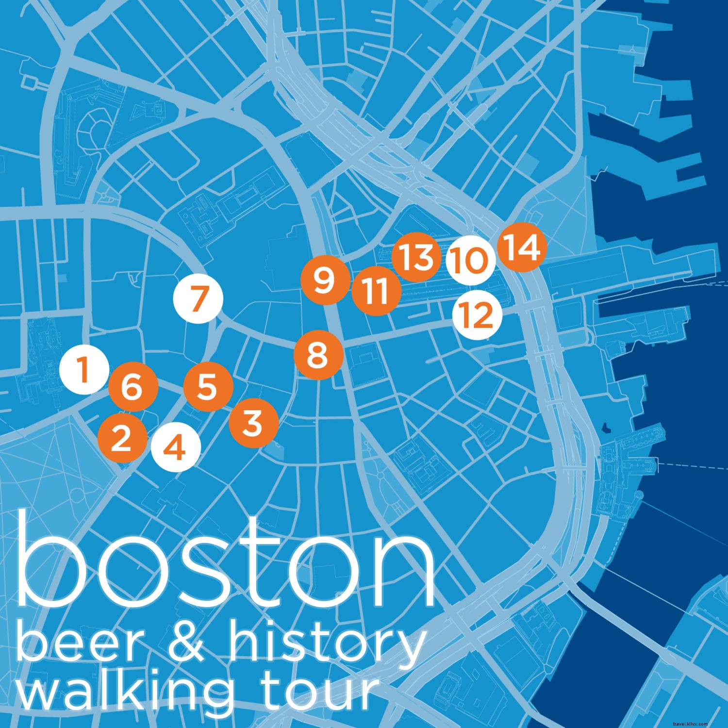 Boston s Hidden Brews & History Tour: Freedom Trail Self-Guided Walk [Map]