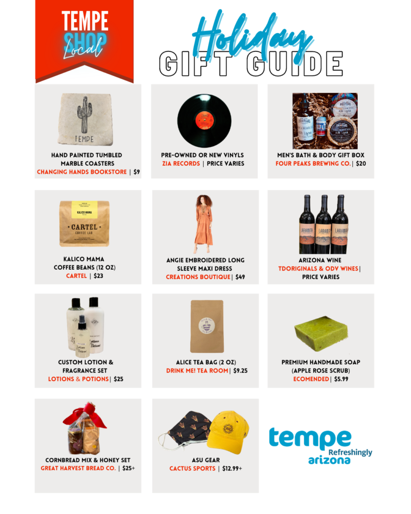 Unique Holiday Gifts in Tempe: Shop Local for Everyone on Your List