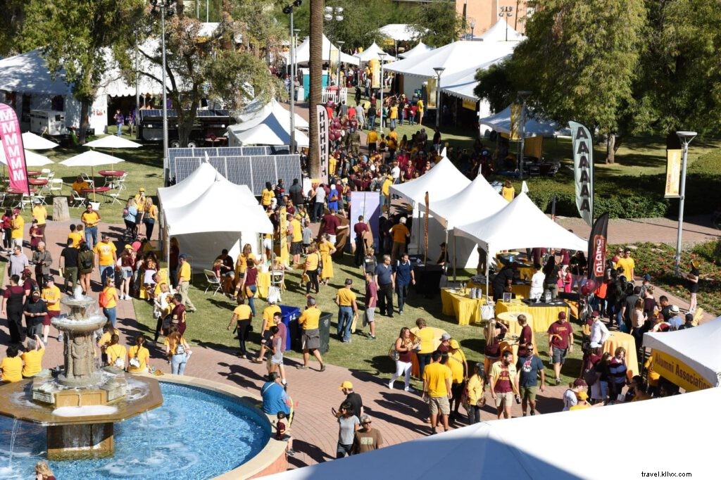 Experience ASU Homecoming 2019 in Tempe: Lantern Walk, Parade, Block Party & Football Thrills