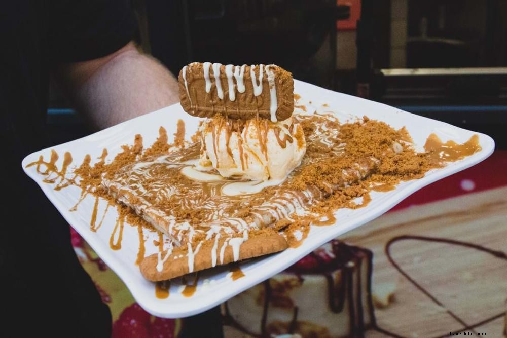 Indulge in Dessert Fettuccine and Lotus Crepes at ChocoFruit in Anaheim