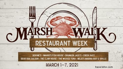Murrells Inlet MarshWalk Launches First-Ever Restaurant Week: 3-Course Meals for $35