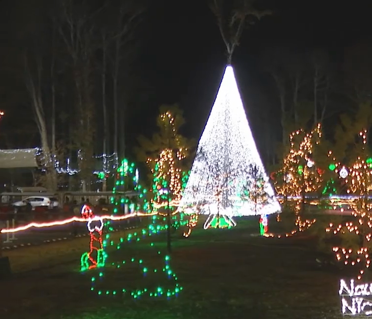 12 Days of Christmas, Day 1: Magical Lights Shine Bright at The Great Christmas Light Show in North Myrtle Beach