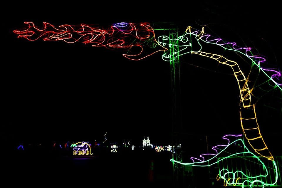 12 Days of Christmas, Day 1: Magical Lights Shine Bright at The Great Christmas Light Show in North Myrtle Beach