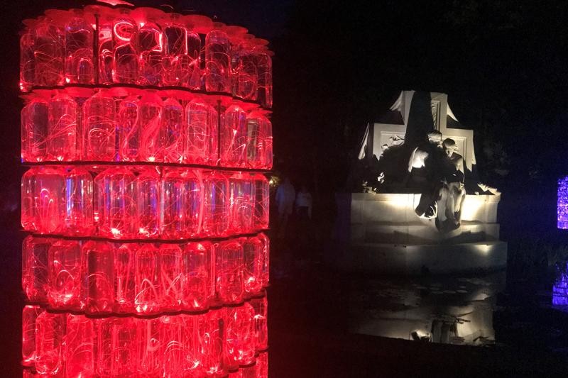 Bruce Munro s  Southern Light  Exhibit Illuminates Brookgreen Gardens Through September 2020