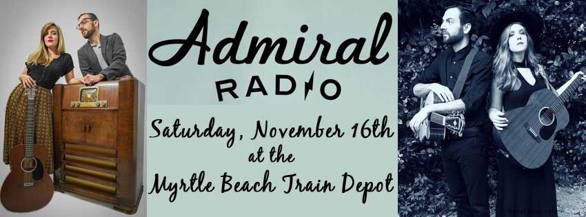 South by Southeast Music Feast: Live Music, Southern BBQ, and Fun at Myrtle Beach Train Depot – November 16