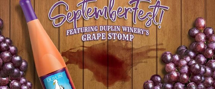 Barefoot Landing s 4th Annual SeptemberFest: Duplin Winery Grape Stomp, Live Music & Family Fun