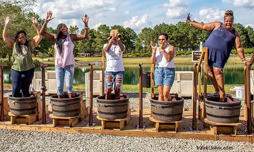 Barefoot Landing s 4th Annual SeptemberFest: Duplin Winery Grape Stomp, Live Music & Family Fun
