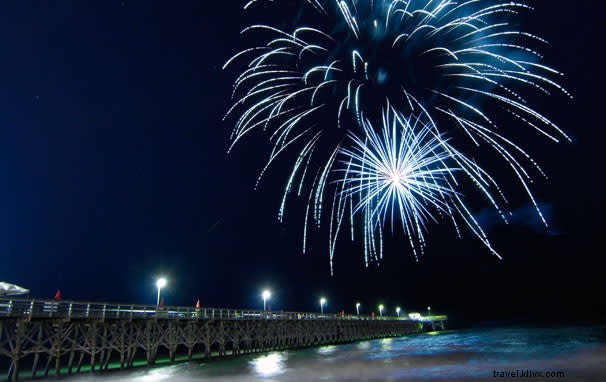 Free Hot Summer Nights: Family Fun on Myrtle Beach Boardwalk with Music, Fireworks & More