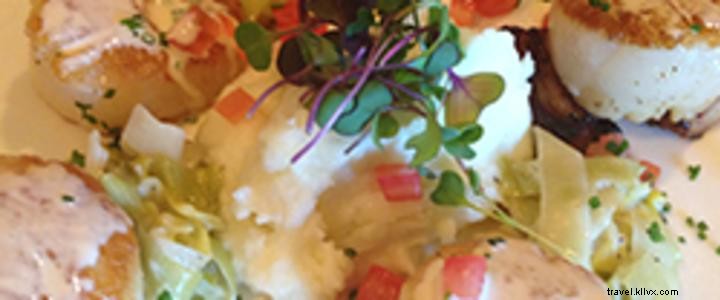 Foodie Friday: Master Waterscapes  Pan-Seared Diver Scallops Recipe at Marina Inn
