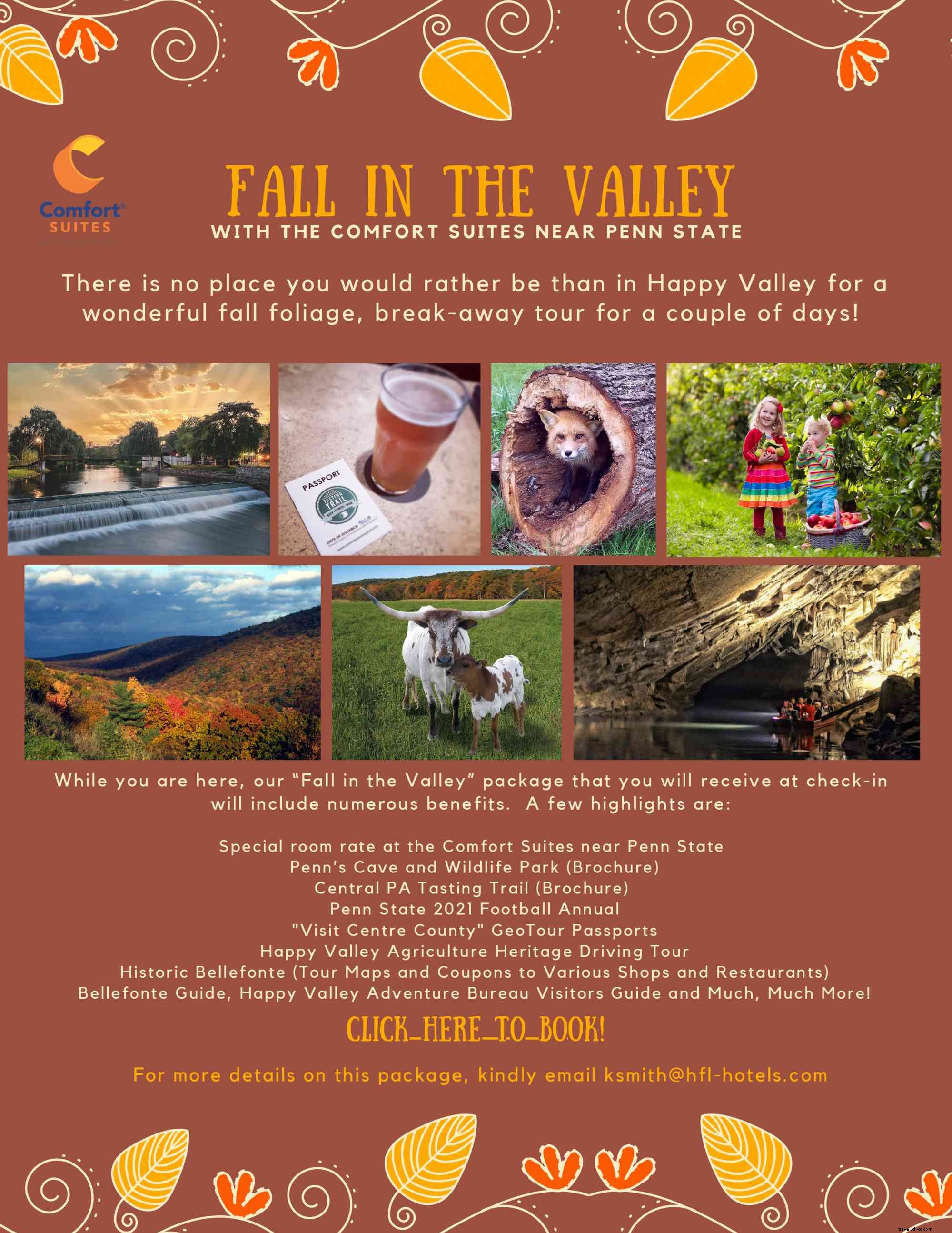 Fall in the Valley: Your Ultimate Happy Valley Getaway Package