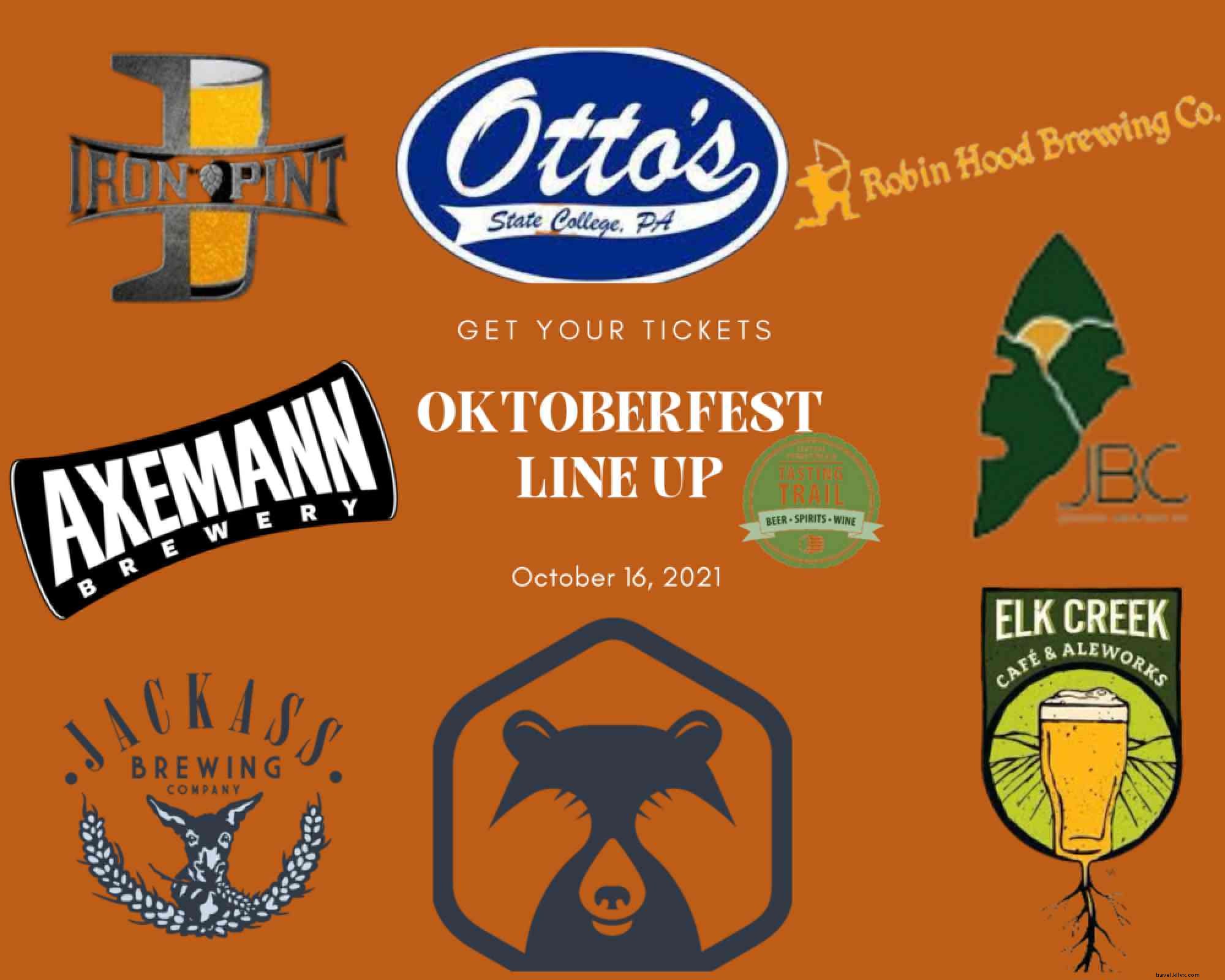 Central PA Tasting Trail Debuts Inaugural Oktoberfest at Grange Park on October 16