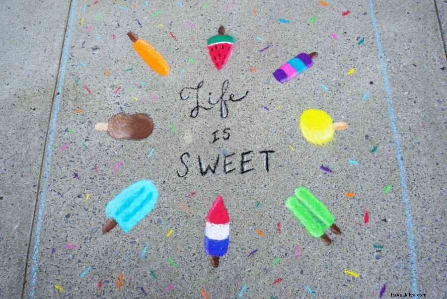 Chalk the Walk, Live Music & More: Friday in the  Fonte on July 30th in Bellefonte