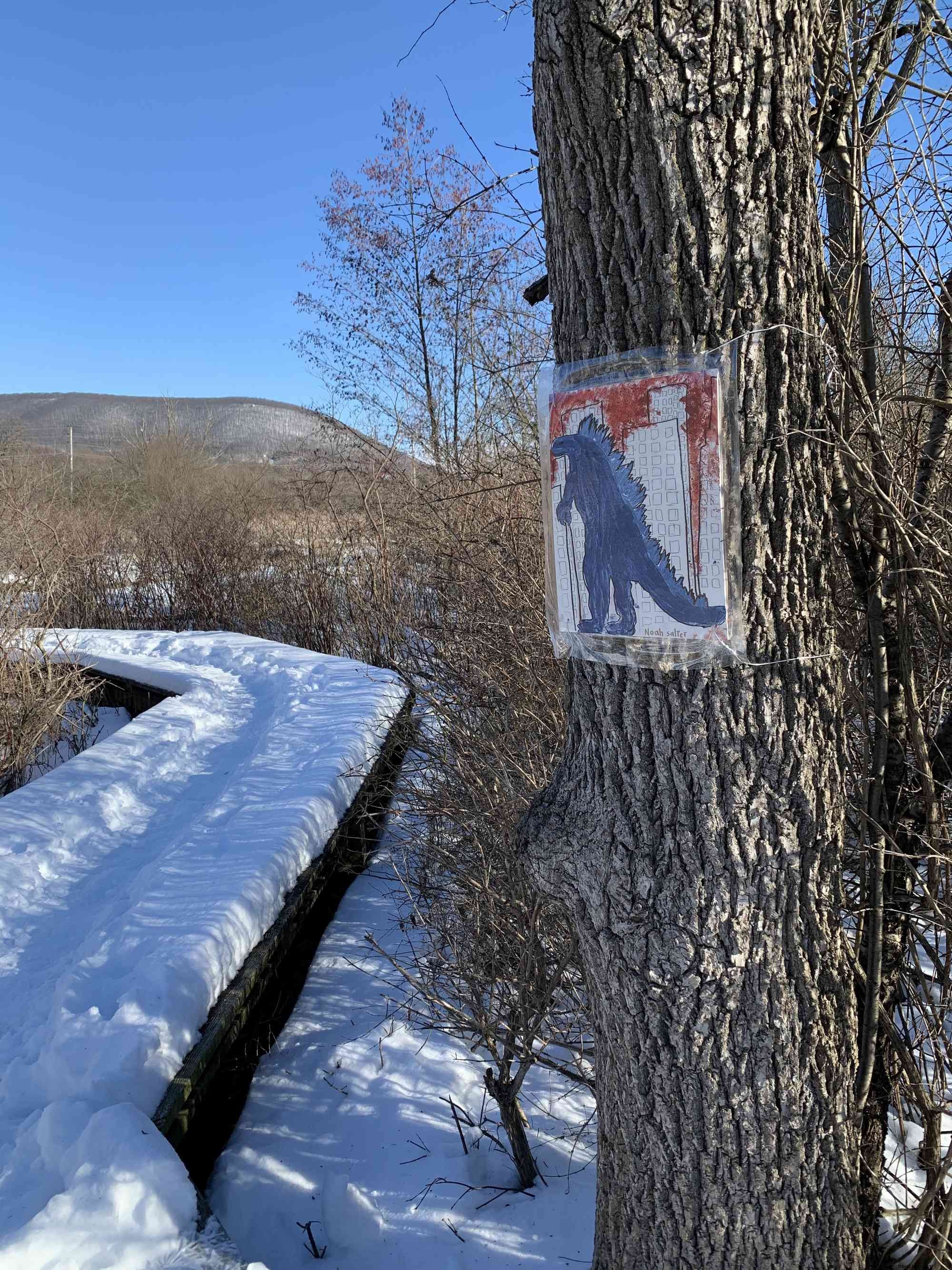 Millbrook Marsh Nature Center Artwalk: Open Now Through February 21, 2021