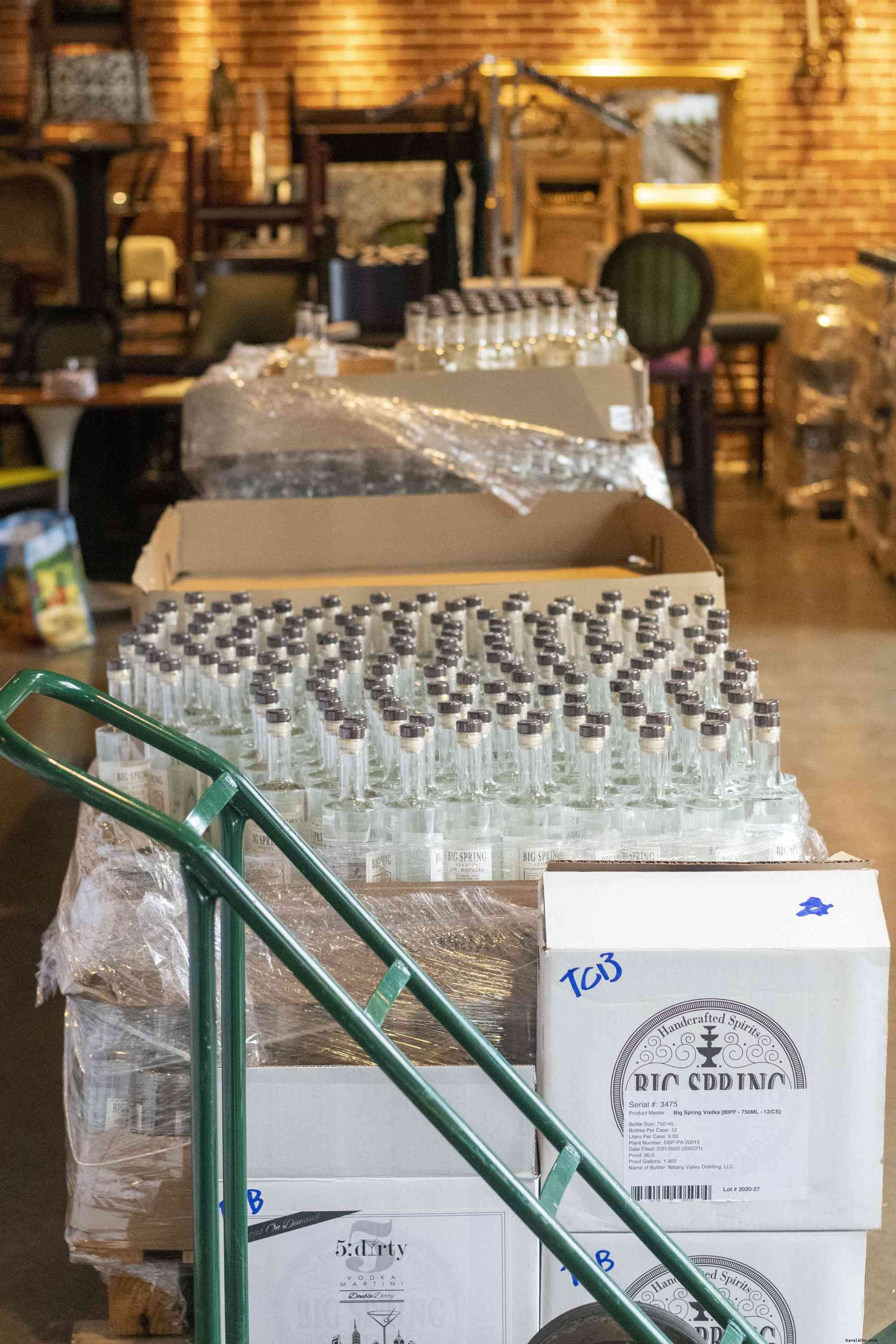 Big Springs Spirits  Happy Valley Pivot: From Hand Sanitizer to Safe To-Go Cocktails