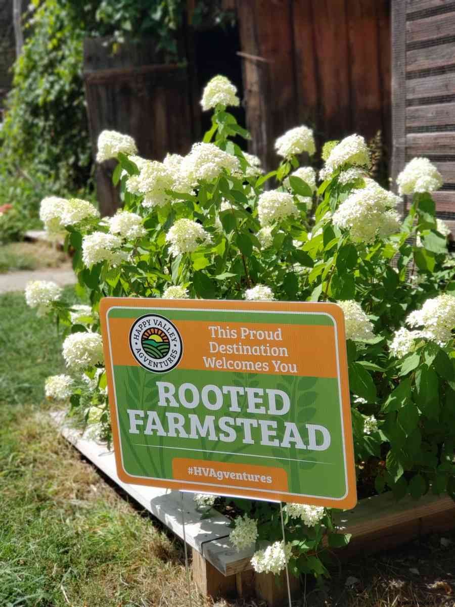 New Signs Spotlight Happy Valley s Thriving Agricultural Attractions