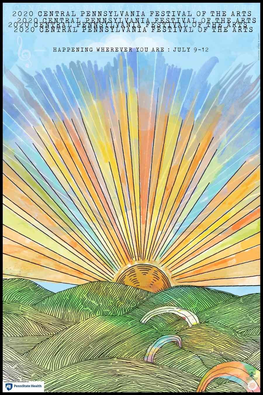 Get Your Free Central Pennsylvania Festival of the Arts Collectible Poster Now