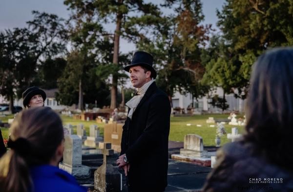 Experience Lake Charles History: 2021 Living History Cemetery Tour