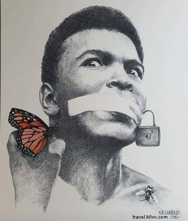 Black Heritage Gallery Reopens: Celebrating Black History Month with Local Artist Kevin LeMelle