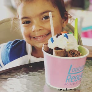 Louisiana Reauxl: Artistic Rolled Ice Cream by Father-Daughter Duo