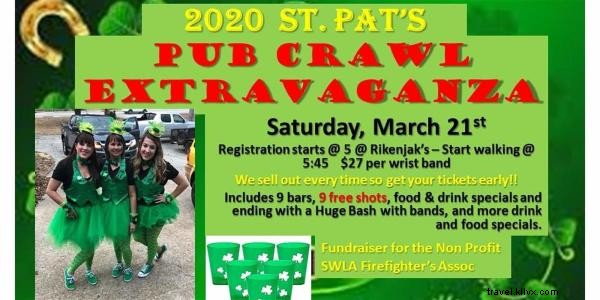 Lake Charles St. Patrick s Day Events Guide: Pub Crawls, Live Music & Festivities 🍀