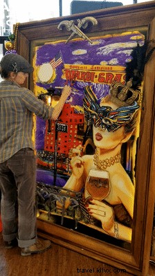 Official 2020 Mardi Gras Artwork Reveal: Artist Candice Alexander s Lake Charles Masterpiece
