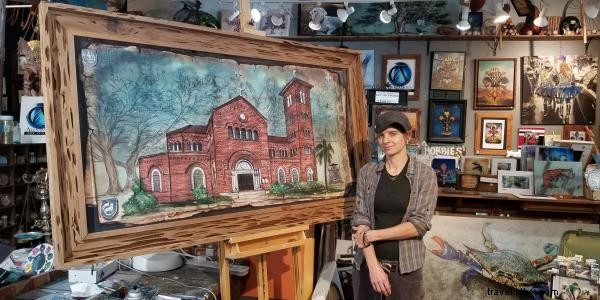 Official 2020 Mardi Gras Artwork Reveal: Artist Candice Alexander s Lake Charles Masterpiece