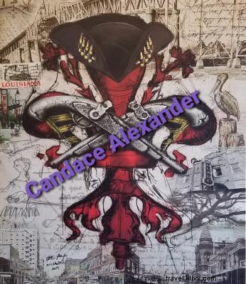 Official 2020 Mardi Gras Artwork Reveal: Artist Candice Alexander s Lake Charles Masterpiece