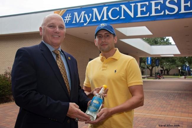 Yellowfin Distillery Partners with McNeese State University for Geaux Pokes Vodka Edition