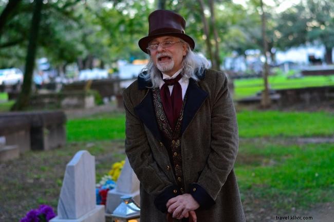 Living History Cemetery Tour: Lake Charles  Past Comes Alive on October 25