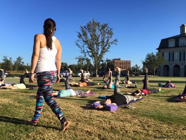 Lake Charles Celebrates International Yoga Day with Free Summer Solstice Yoga in the Park