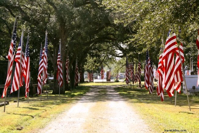 Honoring Heroes: Memorial Day Events in Lake Charles at Avenue of Flags and Veterans  War Memorial