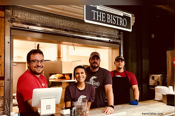 Savor Gourmet Pizza and Craft Beer at The Bistro in Crying Eagle Brewery