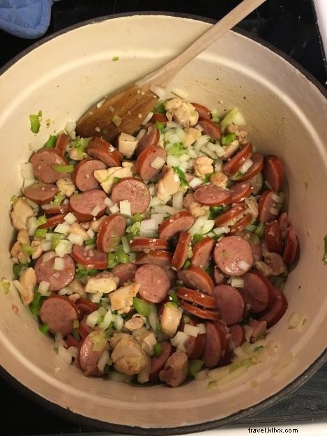 Authentic Cajun Jambalaya Recipe: Chicken and Smoked Sausage (No Tomatoes!)