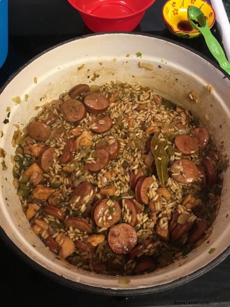 Authentic Cajun Jambalaya Recipe: Chicken and Smoked Sausage (No Tomatoes!)