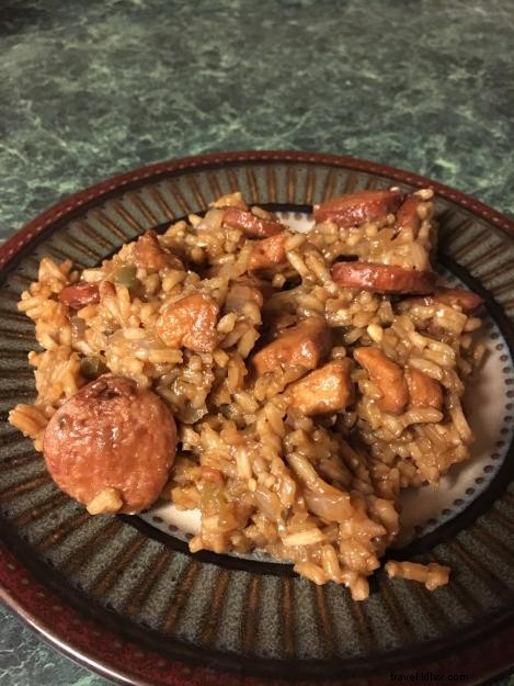Authentic Cajun Jambalaya Recipe: Chicken and Smoked Sausage (No Tomatoes!)
